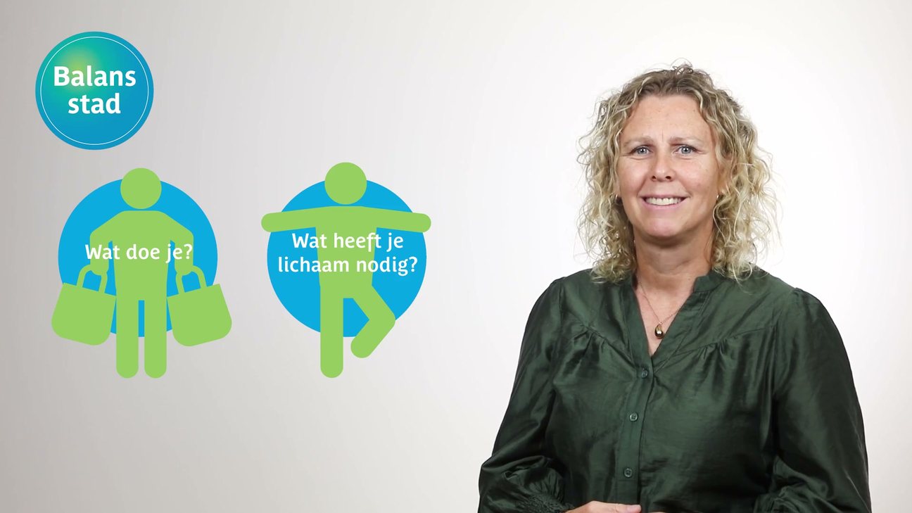 Janine Davidse, oefentherapeut, aan het woord in de film